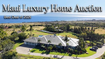 Maui Luxury Home Auction... This might be the BEST Deal in 2026 !!!